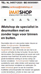 Mobile Screenshot of imatshop.nl